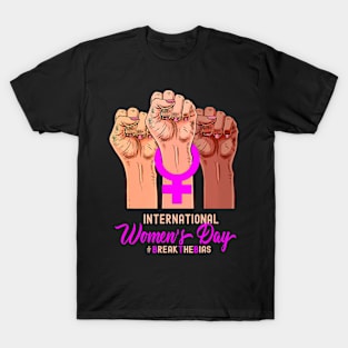 Break The Bias International Womens Day 2022 8 March Women T-Shirt